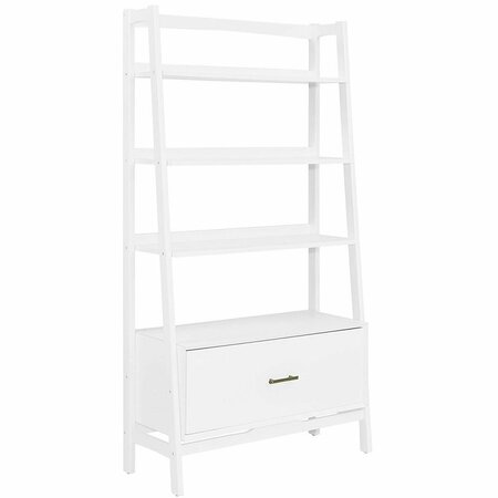 CROSLEY Landon Large Etagere Bookcase - White CF1110-WH